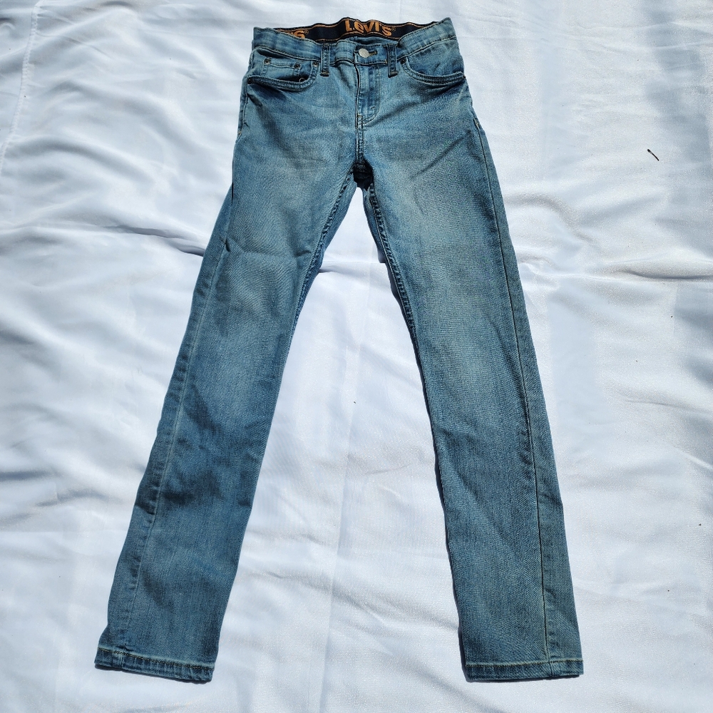 Boys Levi Jeans With Adjustable Straps‎